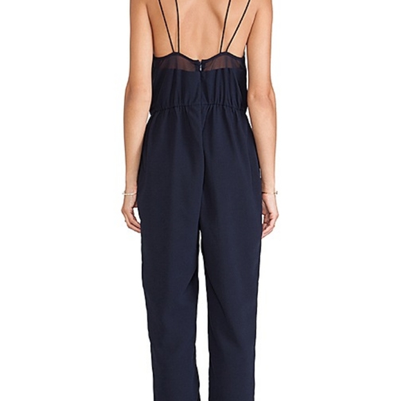 Finders Keepers Dark Blue Jumpsuit - Picture 4 of 11